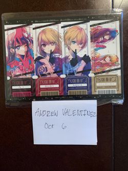 Oshi No Ko Ticket Style Stickers
