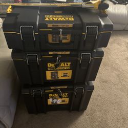 DEWALT 20v TOOLS WITH TOOL CADDY