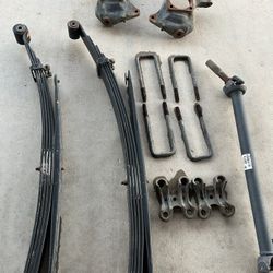 Leaf Springs,Spindles,Ubolts & Saddles, Frint Driveshaft For GMC 2500