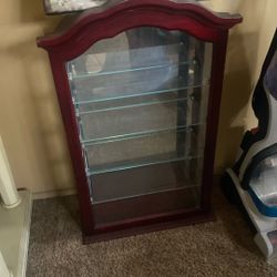 Cherry Wood Wall Shelf