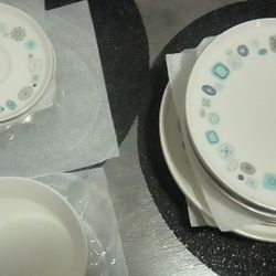 Set Of Plates Bowls Etc.