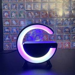 LED Wireless Charging Speaker