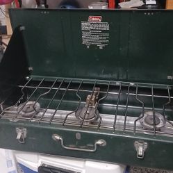 Coleman 3 Burner BBQ Case
