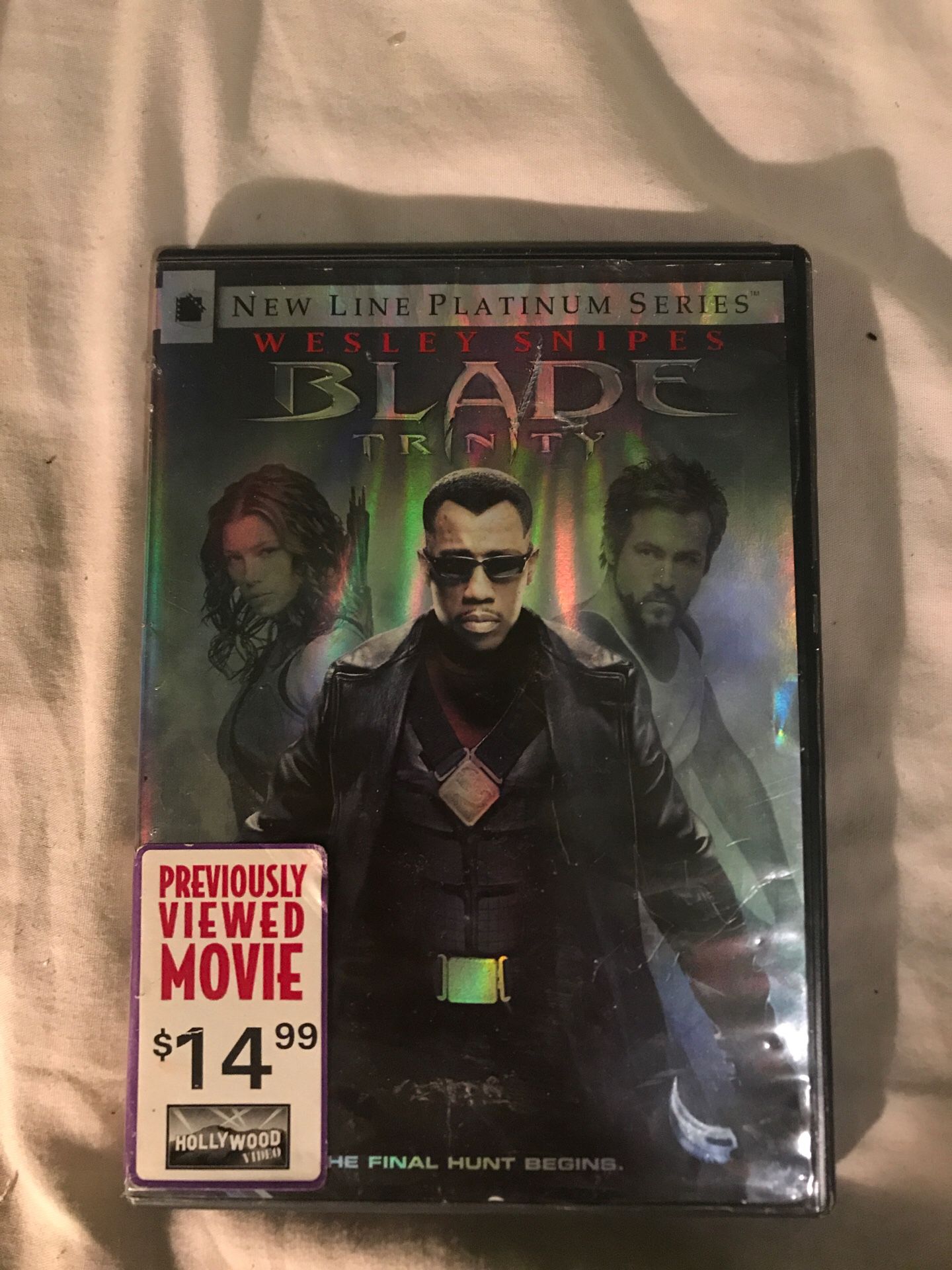 Blade Trinity dvd player *2 disc*