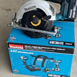 Makita  Drill  & Circular Saw  18v