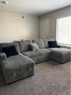 Fluffy couch