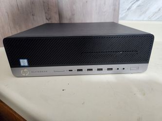 HP Elitedesk 800 G4 PC SFF Intel Core I7-8700 3.2 GHz 8 GB RAM 500 GB HDD