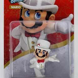 Nintendo Super Mario Odyssey Mario Wedding Outfit Amiibo 