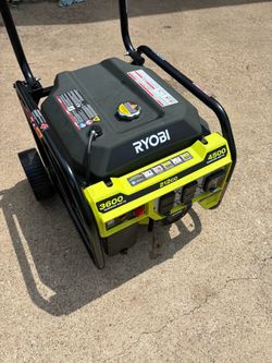 Ryobi generator 3600 watt gasoline powered brand new recoil start portable pickup only