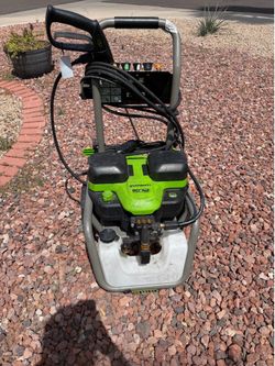 Green works pressure washer