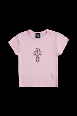 Size M - Civil Regime Concrete Sin Baby In Sun Wash Baby Pink t-shirt
