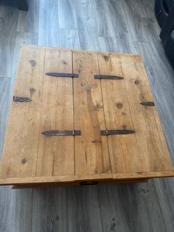 Vintage table/storage
