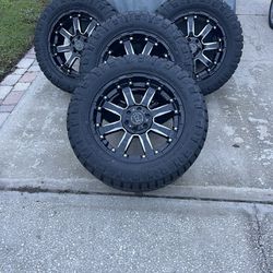 New Nitto Grappler Tires And Rims 20in