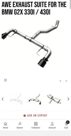 BMW 330i G20 Exhaust