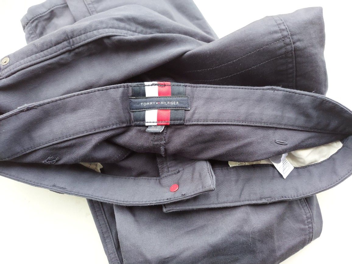 Tommy Hilfiger Skinny Navy Blue Pants 36x30