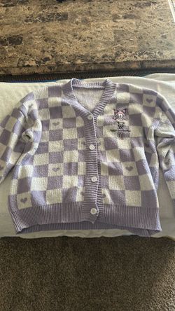 Woman’s small Kuromi button up sweater