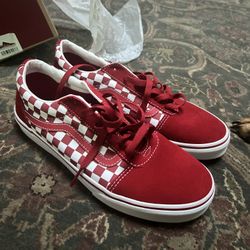 Checkered Chili Pepper Vans 