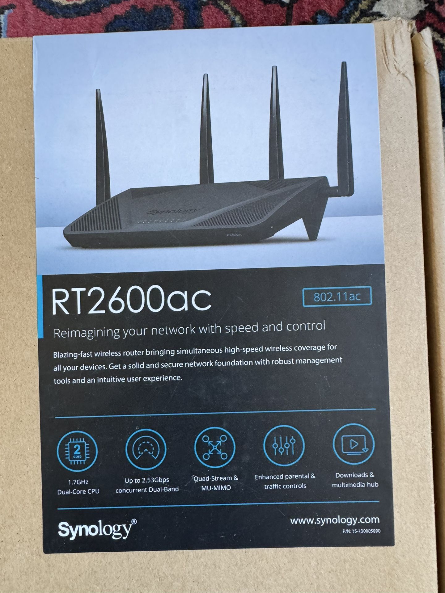 Synology Router RT2600ac