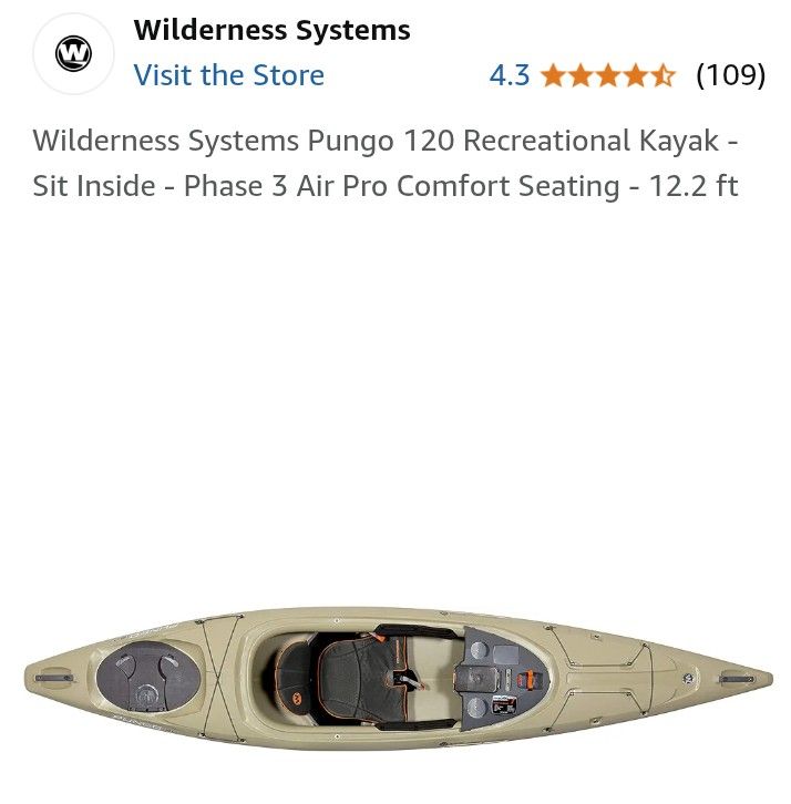 Wilderness System Kayak