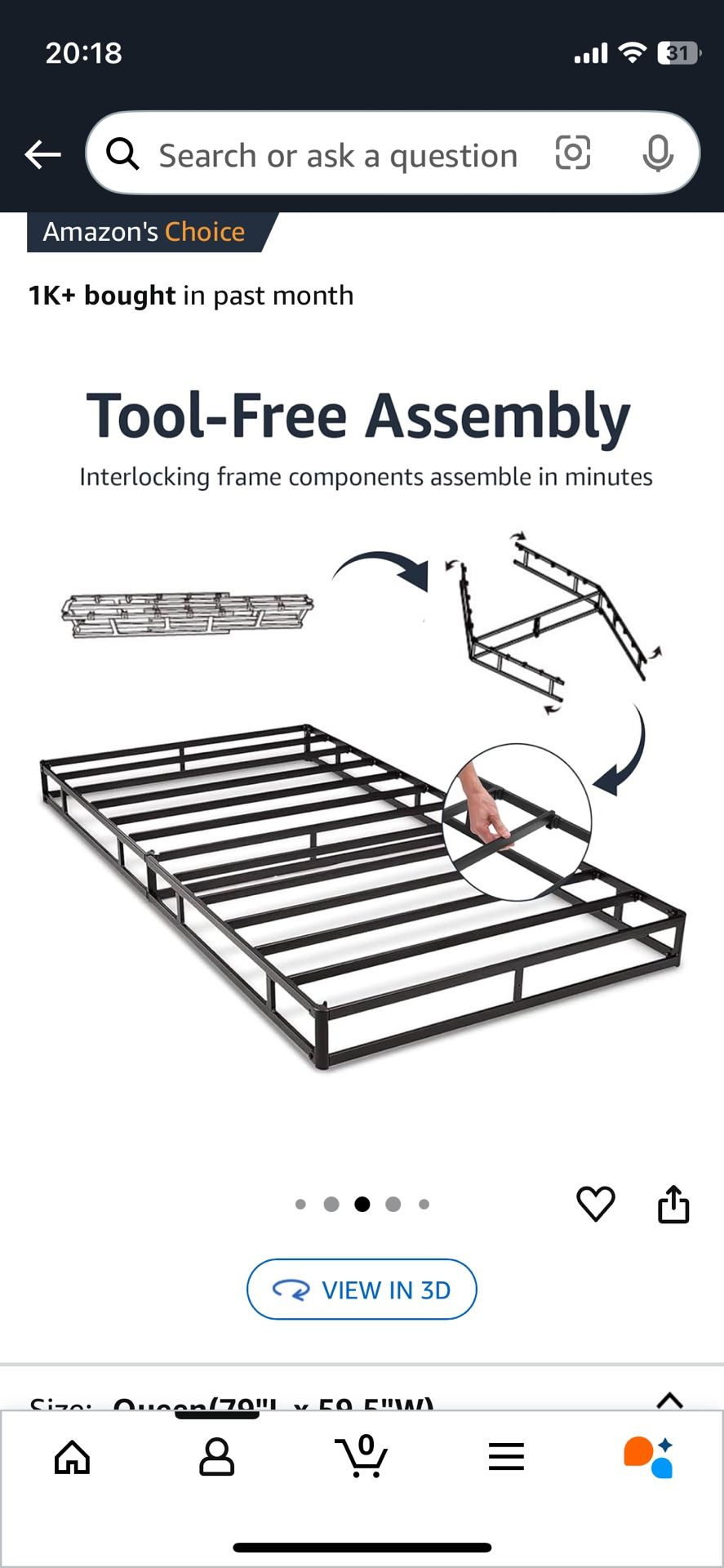 Queen Size Box Spring