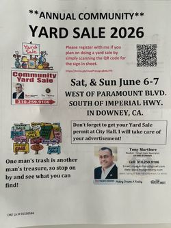 Community Yard Sale