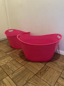 2x Drinks Ice Tubs