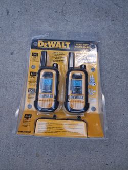 Dewalt radios new