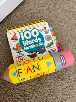 Little tikes 100 words notebook