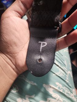 Perri's guitar strap