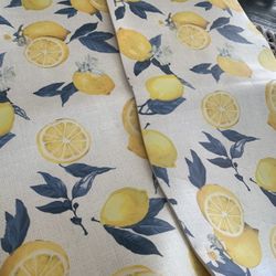 Two New Lemon Kitchen Mats Laundry Room Etc. 