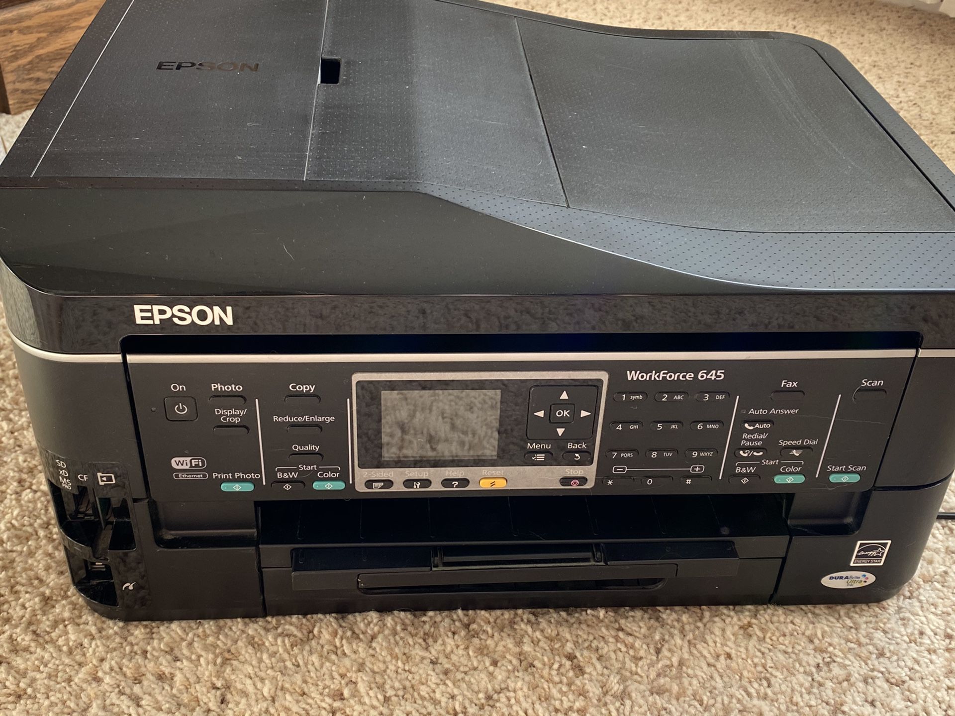 Epson workforce 645 printer All-in-One