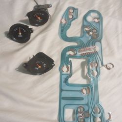1974 C10 Gauges And Circuit Board 