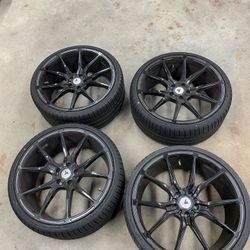 20 Inch Asanti Semi Gloss Rims