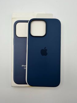 Apple iPhone 16 Pro Max Silicone Case w/MagSafe Denim
