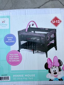 Disney baby Minnie Mouse 3D Ultra play pen