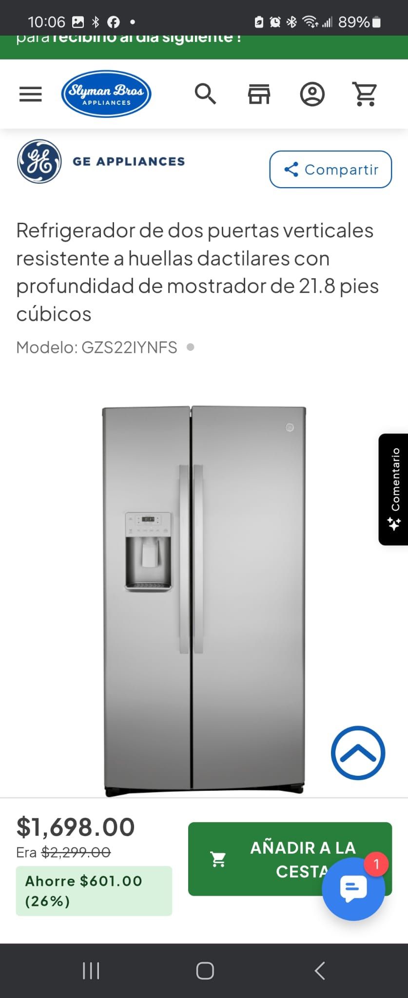 GE Fridge
