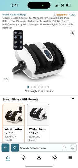 Foot Massager Circulation And Pain Relief