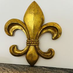 Fleur De Lis Decor Wall Hanger