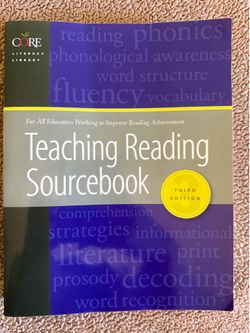 Teaching Reading Sourcebook 3rd edition
