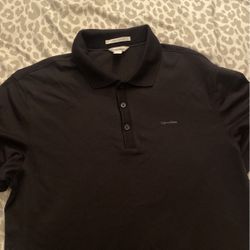 SIZE SMALL CALVIN KLEIN MENS POLO 