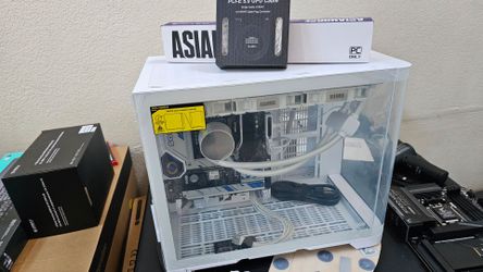 Asiahorse White Mini-ITX PC Case Build
