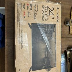 Audiobox 24” Class LED HDTV with Built-In DVD Player – New in Box