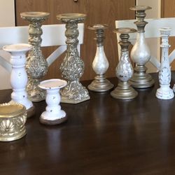 Assorted Candle Holders