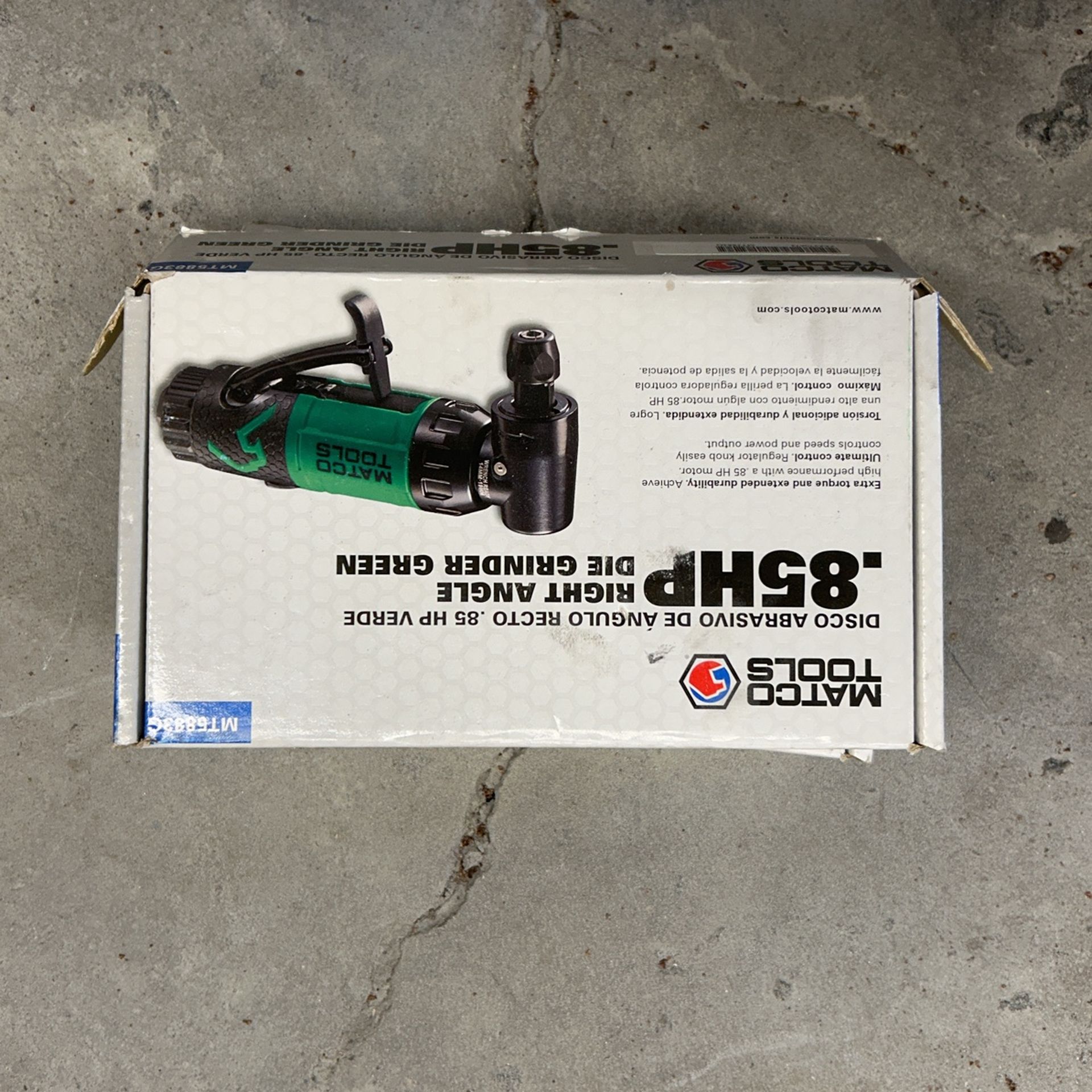 Matco Right Angle Grinder