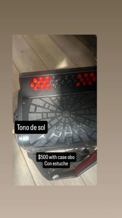 Acordeon tono sol