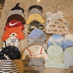 Newborn Baby Boy Beanies
