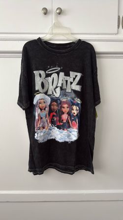 Bratz Jr girls oversized tee new w tags