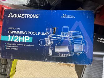 Aquastrong swimming pool pump