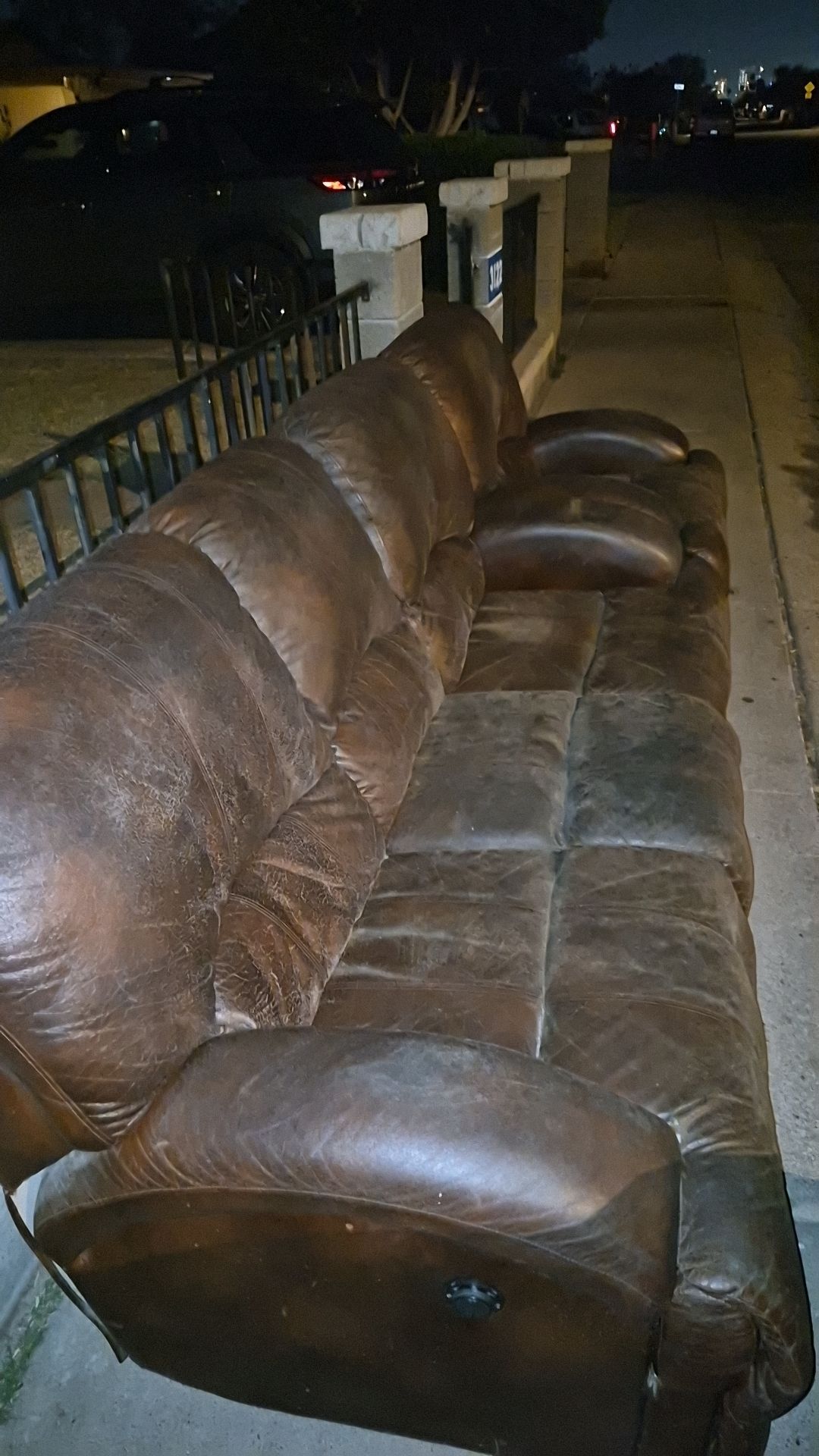 Free Couch and recliner-Must pick up today