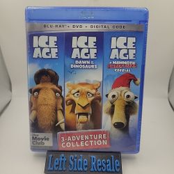 ICE AGE - 3 Movie Collection ( Blu-ray + DVD, 2020 ) - Brand New Factory Sealed 